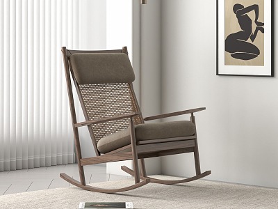 Silent Wind Rocking Chair 3d model