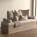 Modern pillow cover 3d model
