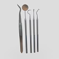 Stainless Steel Dental Medical Instruments Professional Examination Tools Set for Oral Care