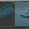 Unmanned Military Surveillance Boat With Radar Antennas And Weapon Mounts
