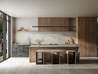 Modern Kitchen 3d model
