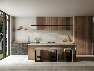 Modern Kitchen 3d model