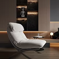Modern Elegant Bedroom Interior With Leather Bed Frame Bedside Tables And Floor Rug