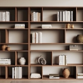 Bookshelf 3d model