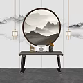 New Chinese-style Duan Jing Tai Duan Jing Strip Case 3d model