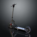 Modern Electric Scooter Sports Equipment with Sturdy Wheels and Handlebar Design