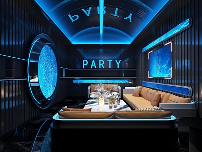 KTV private rooms model