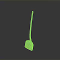 Durable Handmade Wooden Shovel With Long Handle For Household Kitchen Use
