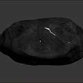 Decorative Gray Stone With Red Veins For Home Living Room Decoration