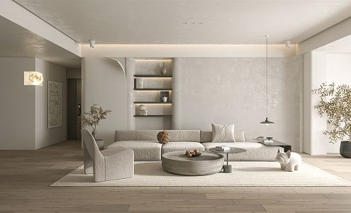 The Silent Living Room 3d model