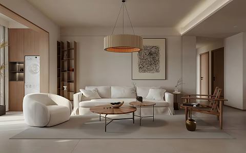 Middle Ancient Home Living Room Retro Style Living Room Middle Ancient Style Living Room Song Style Aesthetics Living Room Sofa Coffee Table Combination Middle Ancient Style Bucket Cabinet Side Cabinet 3d model