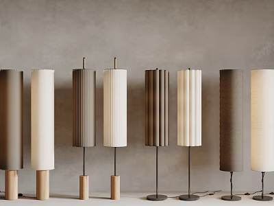 Modern floor lamp 3d model