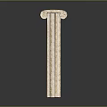 Modern Columns Stone Columns Stone Columns Old Stone Columns 3d model