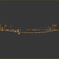 Detailed Wooden Bridge And Platform Components With Railings Planks And Posts