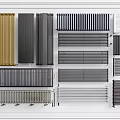 Modern radiator 3d model