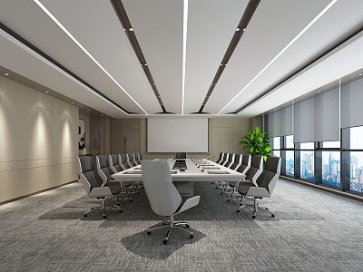 Conference Room 3d model