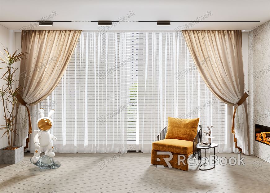 Modern Curtains model