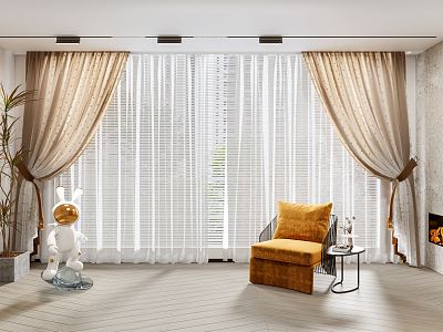 Modern Curtains model