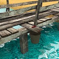 bridge wooden bridge broken bridge broken bridge broken bridge damaged bridge rotten bridge 3d model