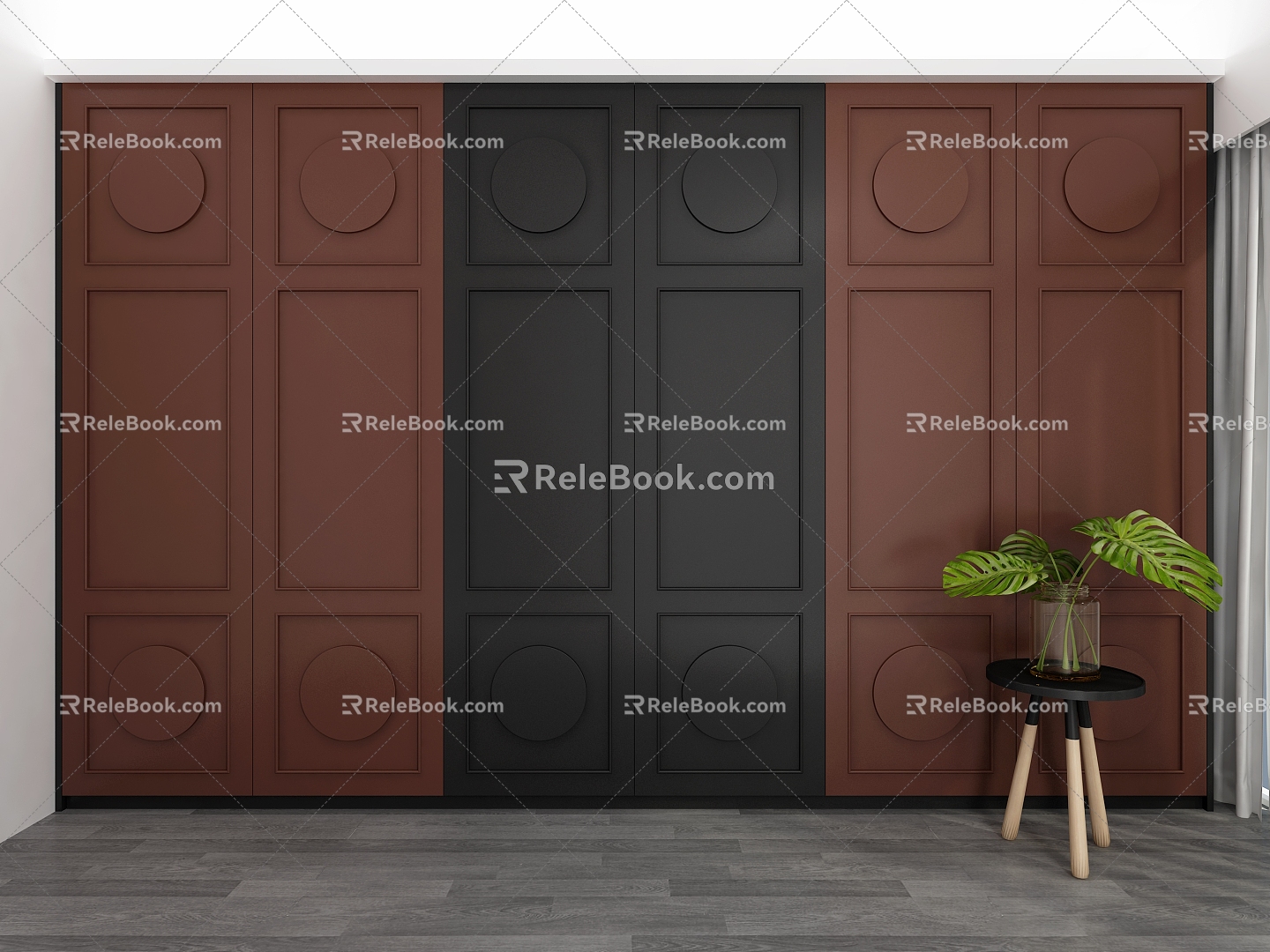 Wardrobe Wardrobe Decoration Wardrobe Custom Whole Wardrobe Main Room Wardrobe Coat Cabinet Wardrobe 3d model