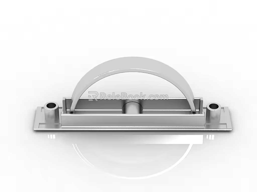 Modern tatami handle 3d model