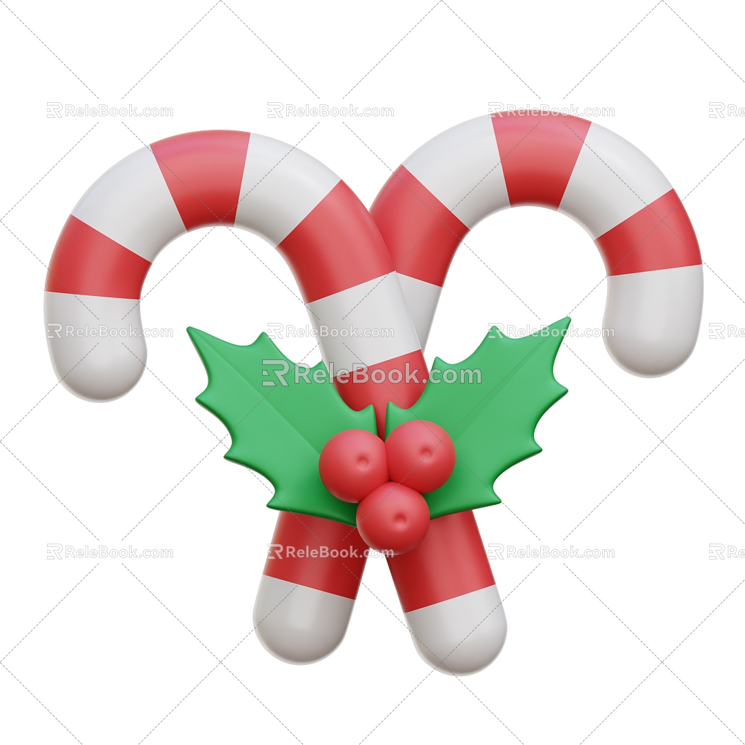 Modern Christmas Decorations Christmas Items 3d model