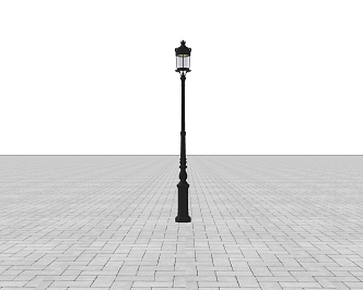 Jane European Street Light Street Light Outdoor Light Lamps 3d model