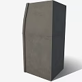 Gray Modern ATM Machine With Digital Screen Keypad And Cash Dispenser