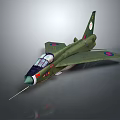 Modern Fighter Lightning Fighter Next Generation Aircraft 3d model
