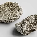 Natural Stone and Wood Materials with Rough Textures for Decorative Use
