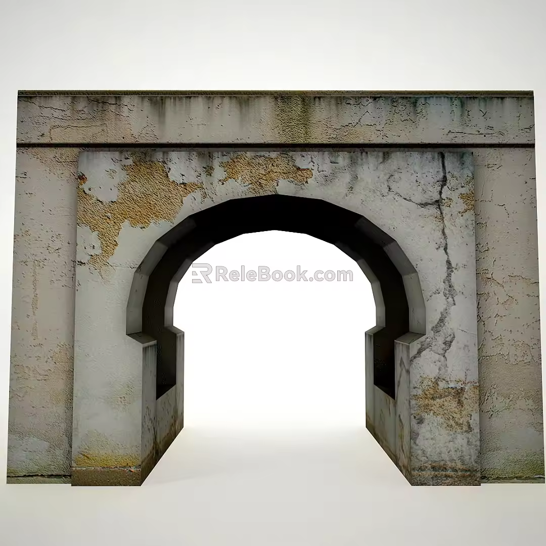 Bridge opening 3d model
