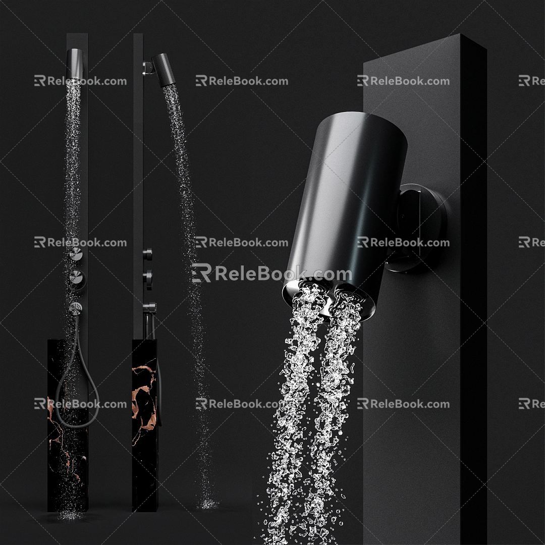 Modern faucet 3d model