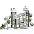 Modern slide large toy 3d model