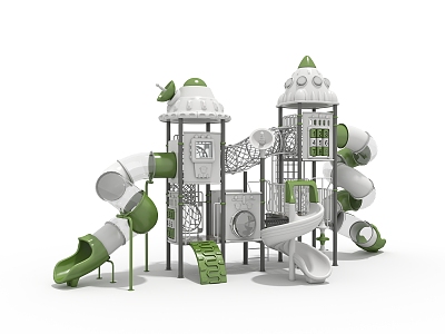 Modern slide large toy 3d model