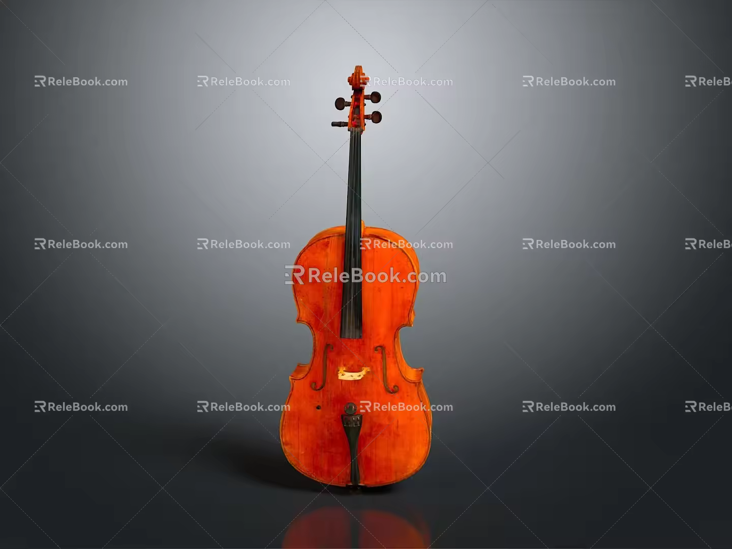 Violin Violin Cartoon Violin Animation Violin Instrument String Western Instrument 3d model