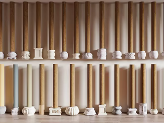 New Chinese Pillar 3d model