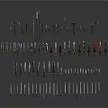 Various Types of Weapons with Detailed Designs Arranged for