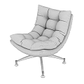 Green Corduroy Accent Chair With Button Tufted Padded Back And Metal Cross Base