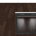 Modern Flooring Wood Flooring 3d model