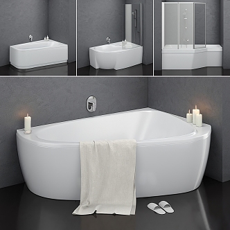 Modern Bathtub 3d model