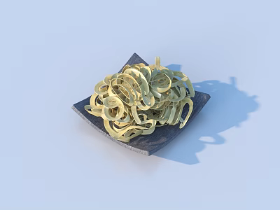 noodle ramen cold noodles food 3d model noodle ramen cold noodles food 3d model