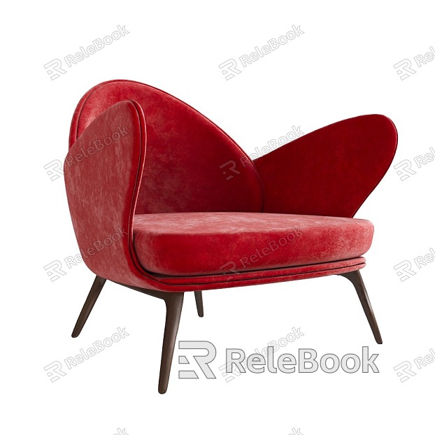 Single Sofa Single Chair Leisure Chair Leisure Sofa model