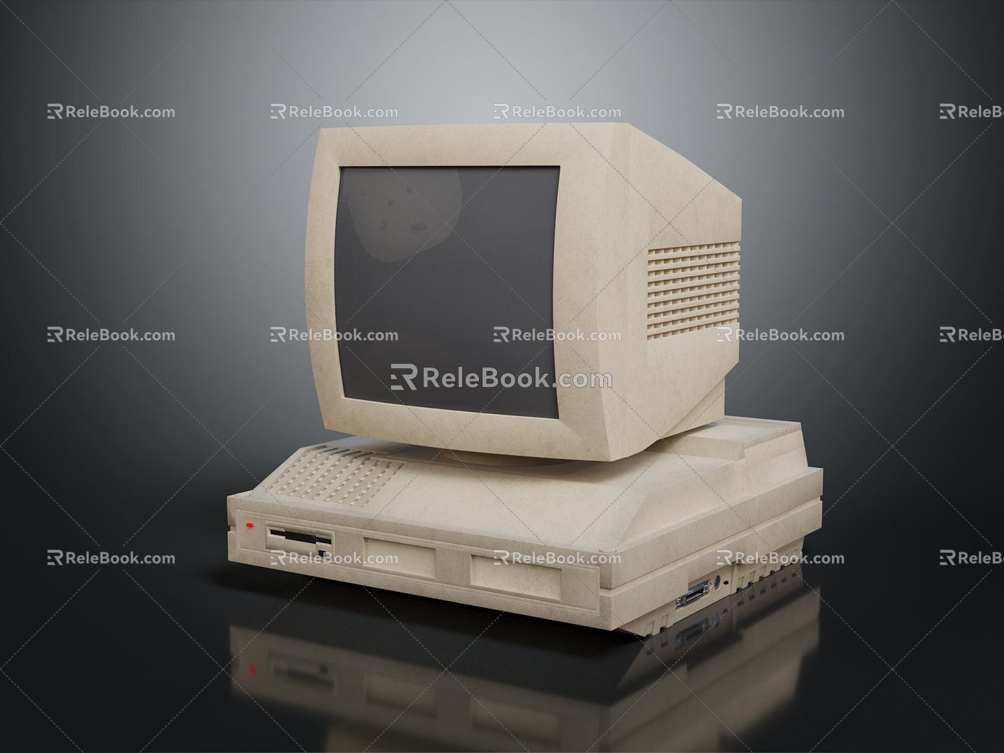 Computer PC Old Computer Old PC 3d model