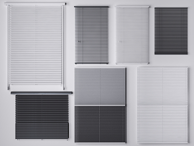 Modern venetian blinds venetian blinds combination model