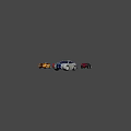 Colorful Toy Sports Car Models Featuring White Blue Striped Vehicle And Collection