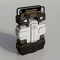 Sci-fi device 3d model