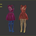 Brown Fashion Outfit Design With Sleeveless Top Short Skirt And Long Boots