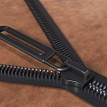 Zipper Leather Pull 3d model