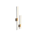 Elegant Modern Wall Lamp With Sleek Metal Design And Warm Illumination