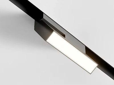 Modern Downlights and Spotlights with Sleek Metal Design and Bright LED Illumination 3d model